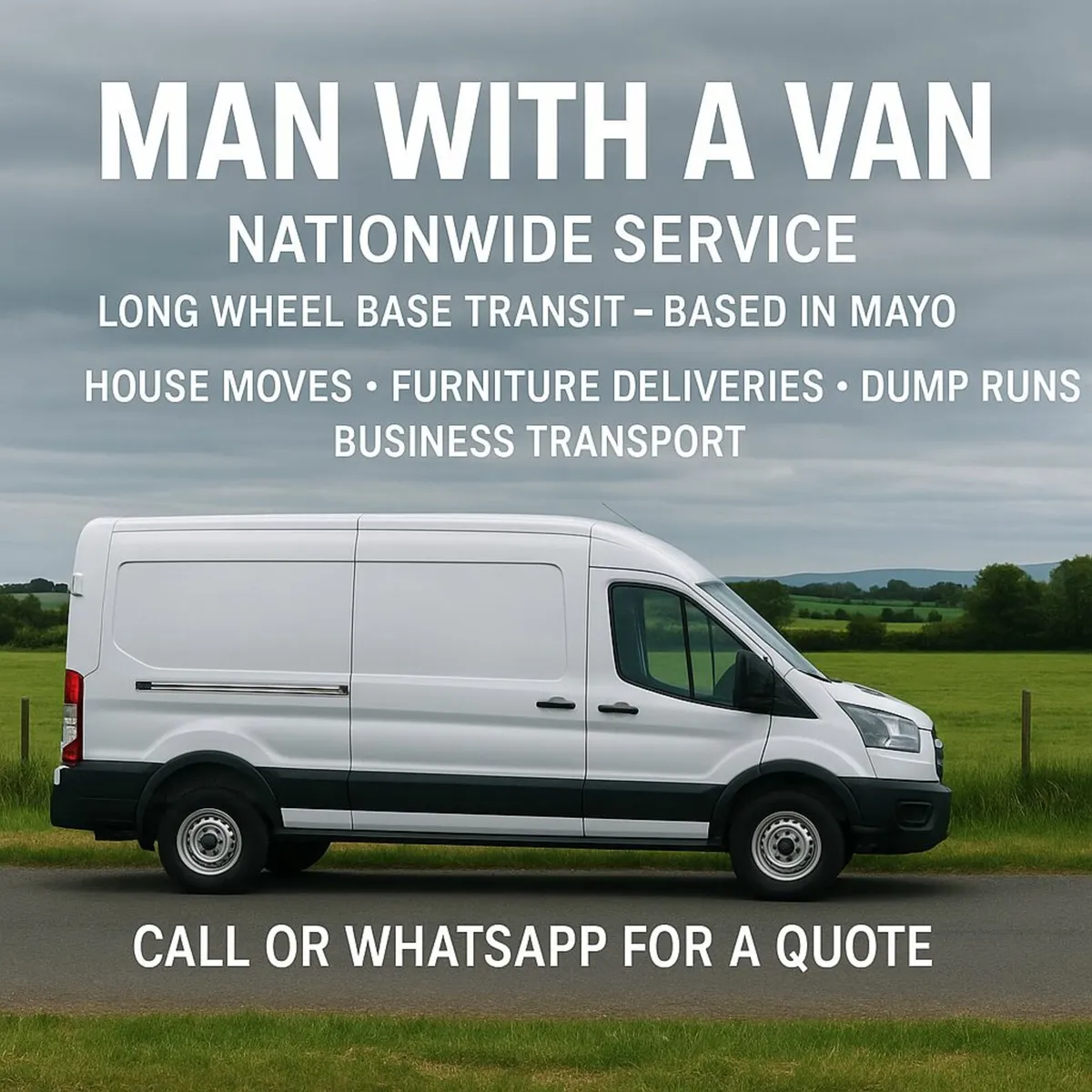Man with a Van – Nationwide Service