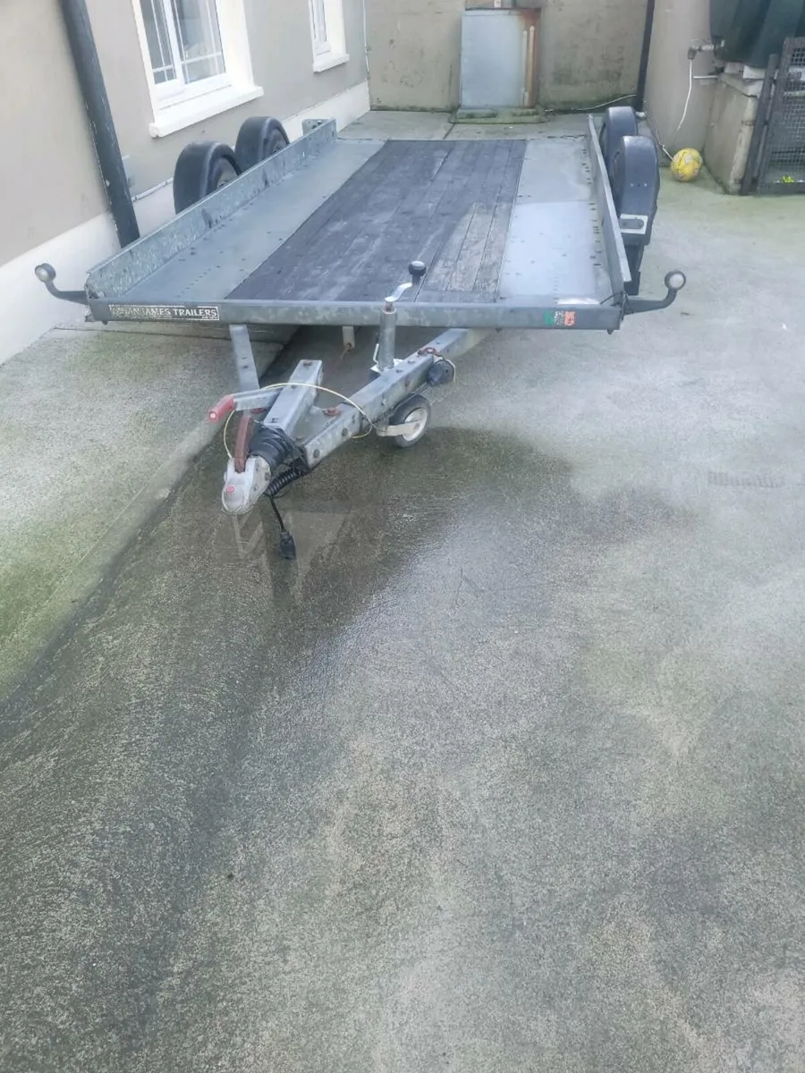 13ft by 6ft1 Brian James car transporter - Image 2