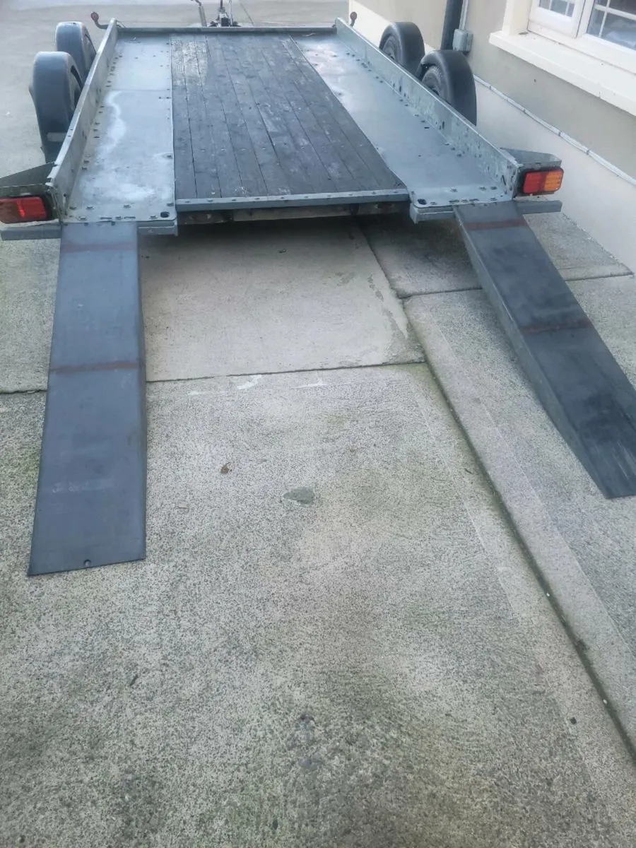 13ft by 6ft1 Brian James car transporter - Image 3