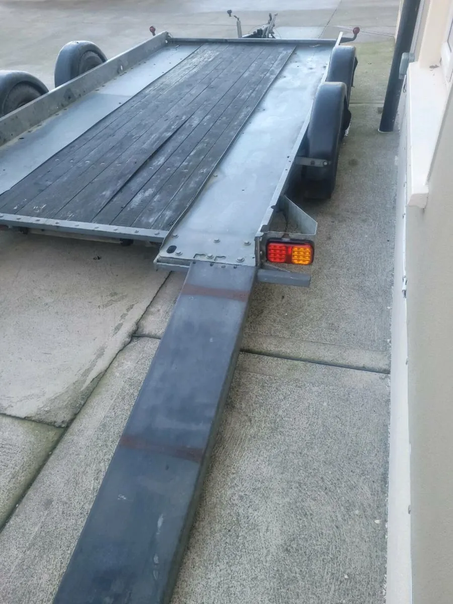 13ft by 6ft1 Brian James car transporter - Image 4