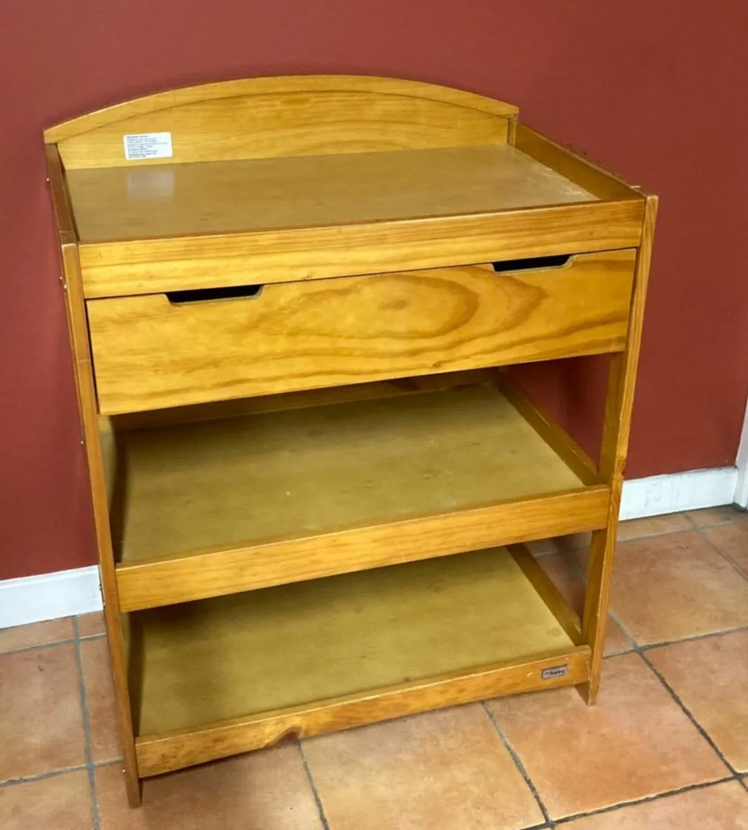 Stockholm Wooden Baby Changing Unit - Image 2