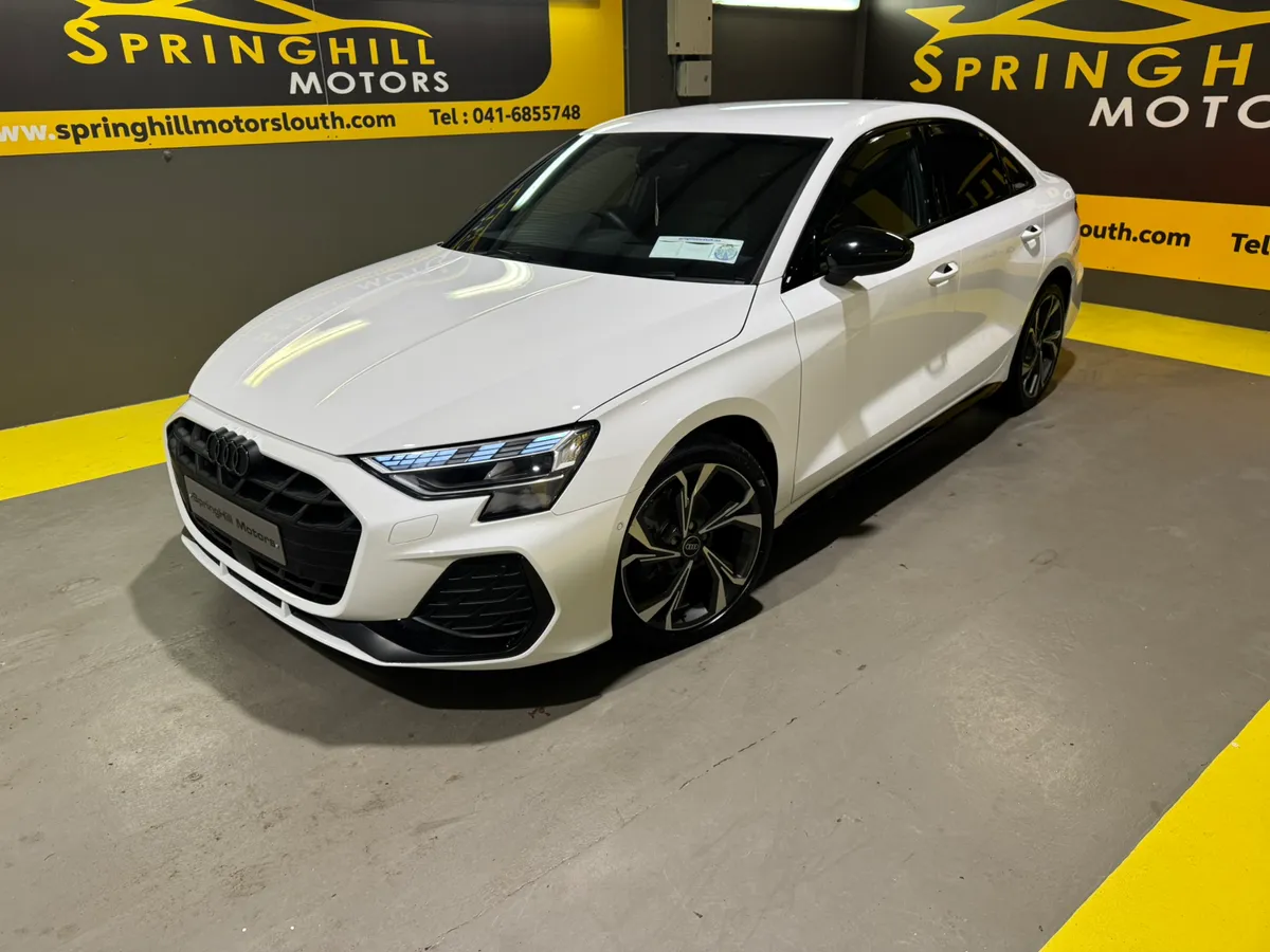 2025 Audi A3 2.0 TDI 35 S-Line Black Edition 115PS - Image 1