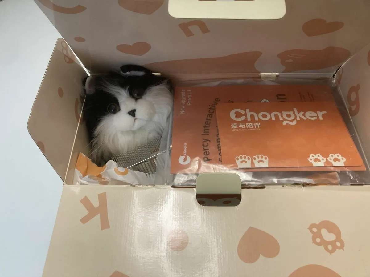 Handmade Realistic Stuffed Cat with sound effects - Image 4