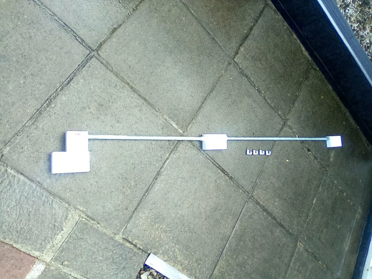 3. TWIN SOCKETS. AND. SWITCH. FITTED ONTO. CONDUIT - Image 1