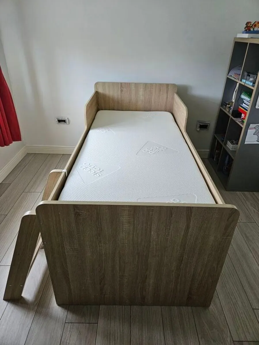 Single Bed Mid Sleeper with Storage inc Mattress - Image 1