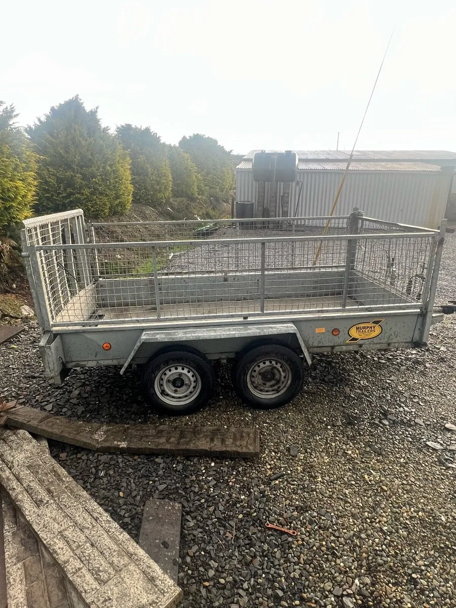 10x5 double axle car trailer - Image 1