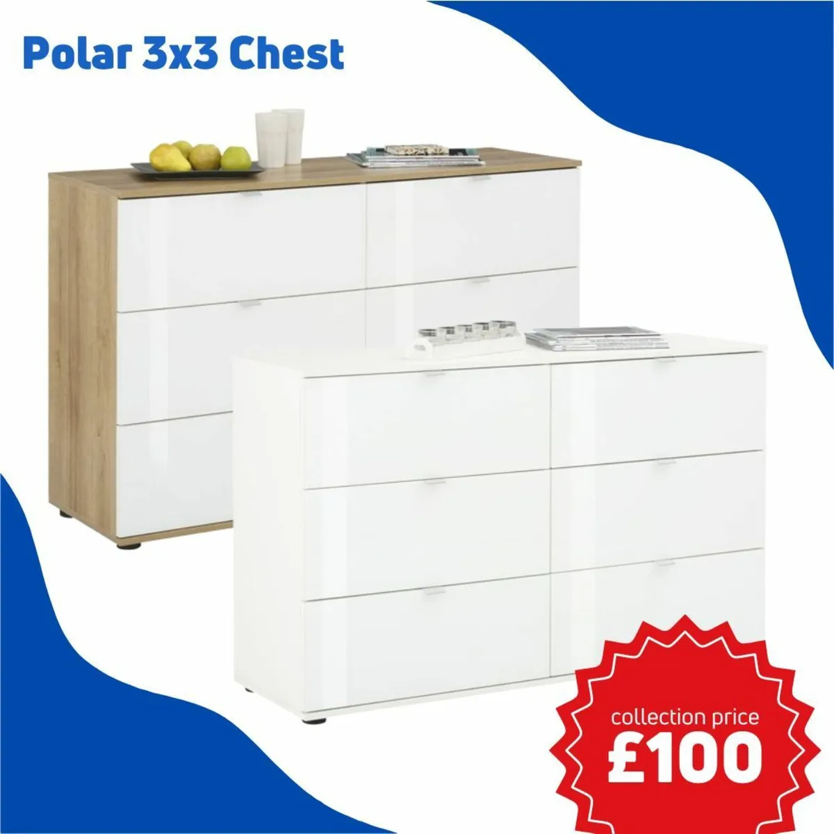 Bedside Chests and Sideboards from £50 (flat pack) - Image 2