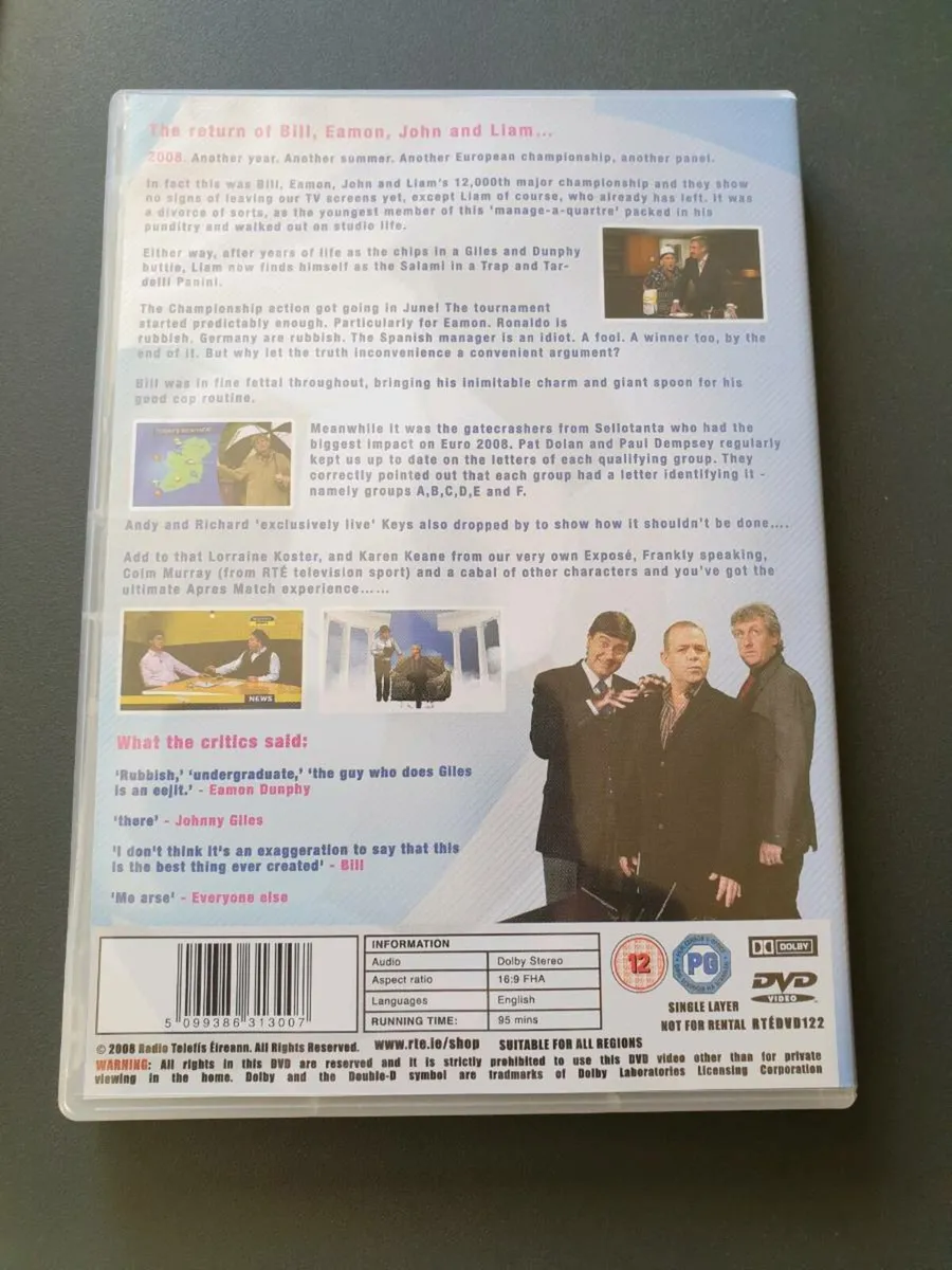 Apres Match DVD The Best of 2008 RTE Soccer - Image 2