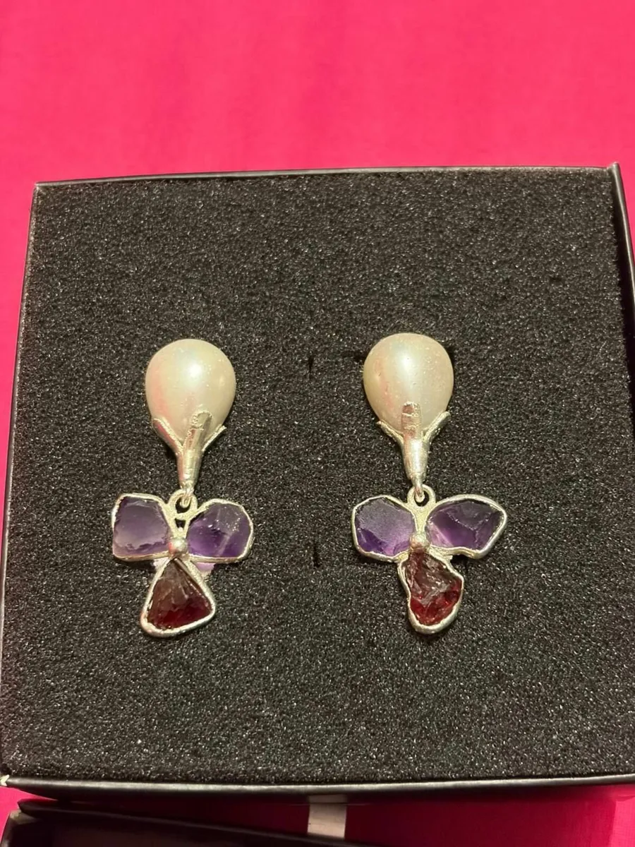 925 sterling silver earrings - Image 3