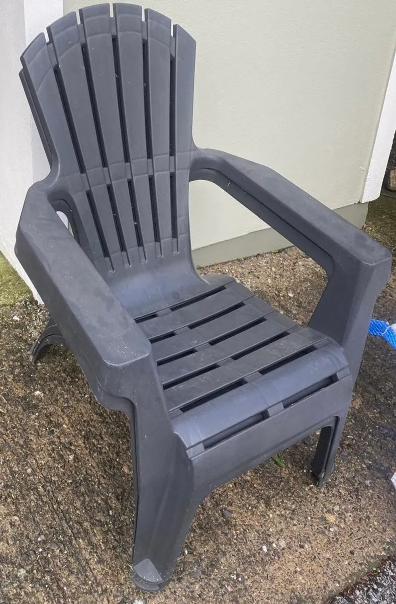 Plastic Deck Chairs - Image 1