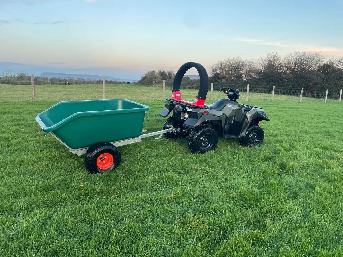 Suzuki King Quad and  Trailor Demo use only - Image 1