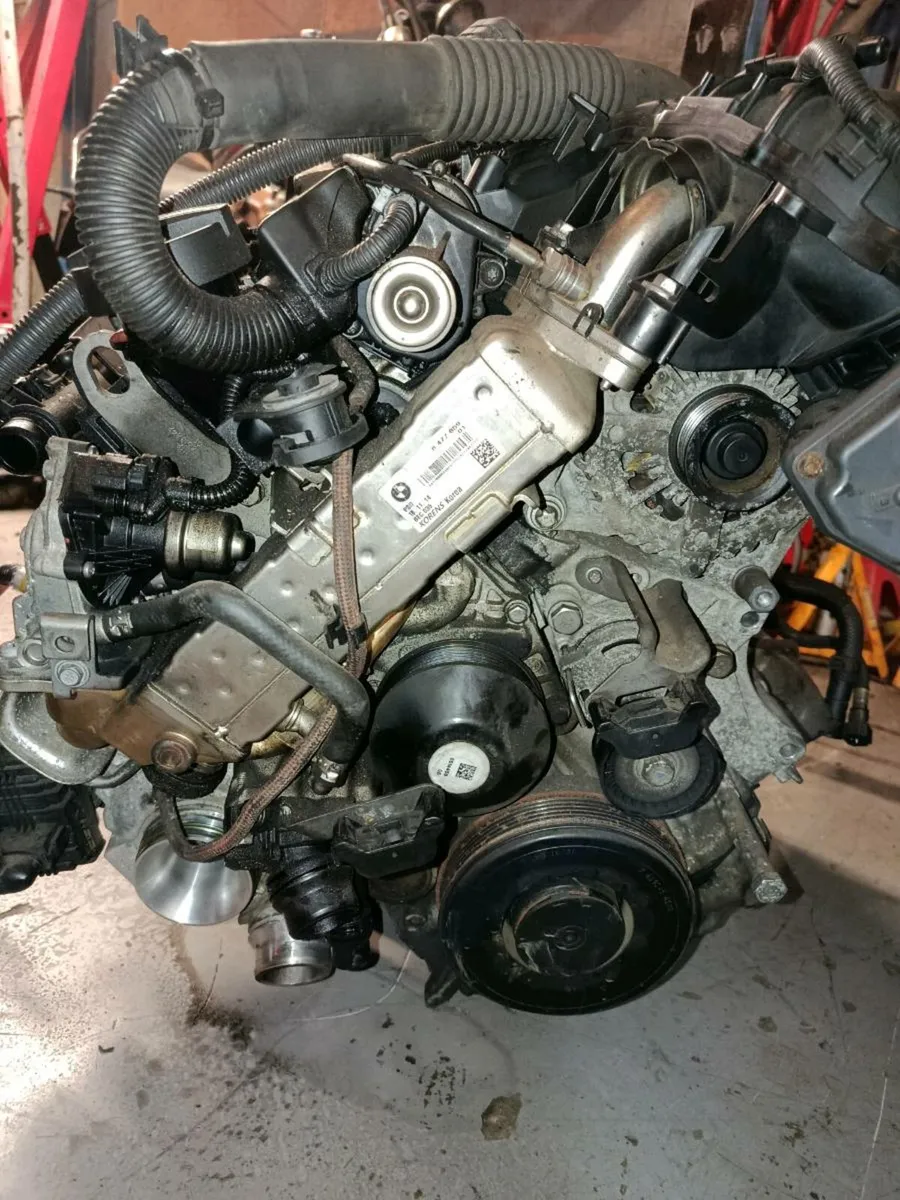 BMW b47 f10 complete engine 2015  5series - Image 1
