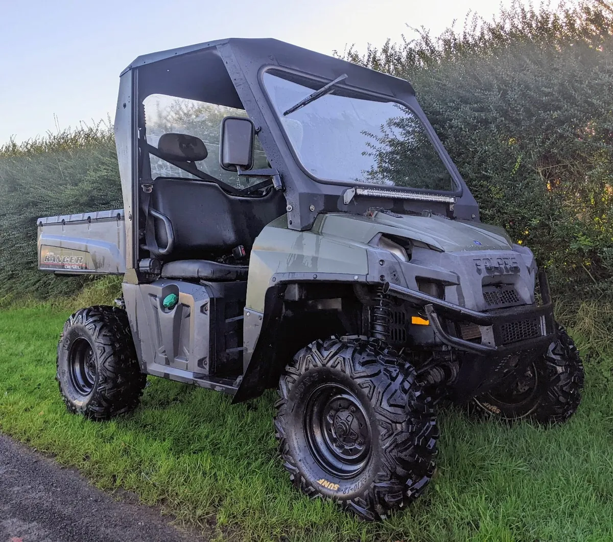2016 Polaris Ranger 1000cc Diesel Gator Elec Tip - Image 1