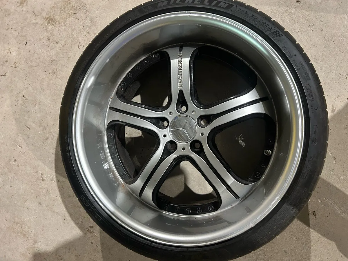 20 “Mecxtreme 3 5x112 alloy wheels and tyres - Image 3