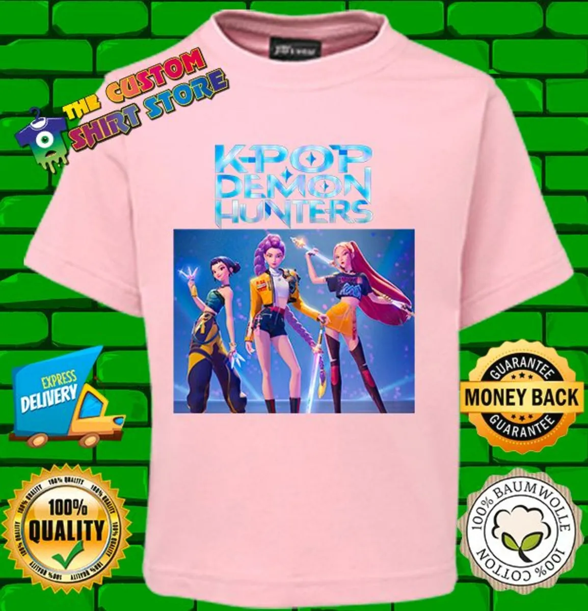 KPop Demon Hunters | HUNTRiX T-shirt - Image 1