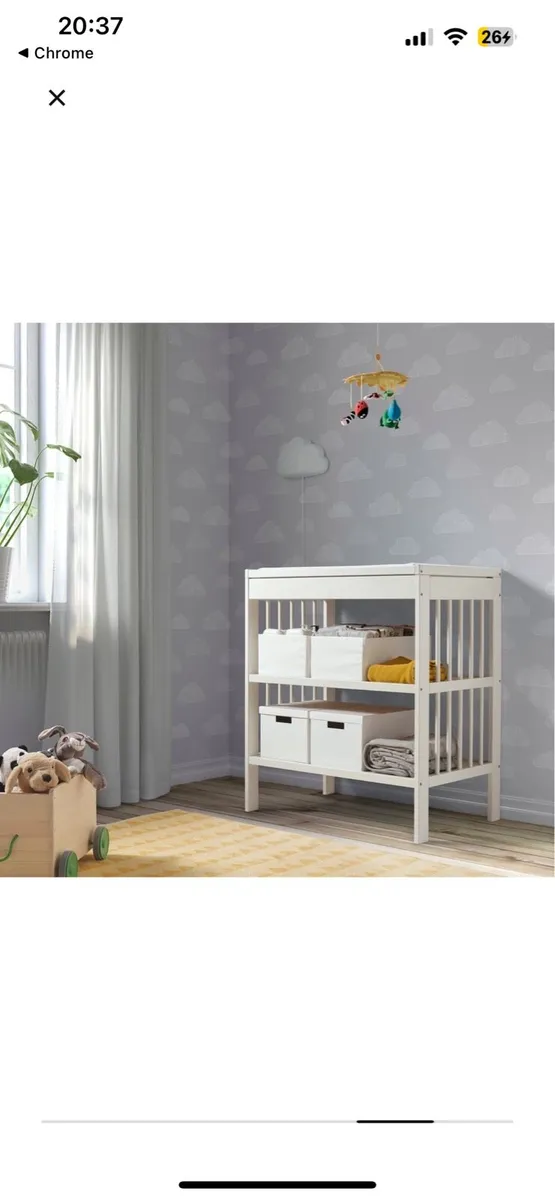 Ikea gulliver changing table - Image 2