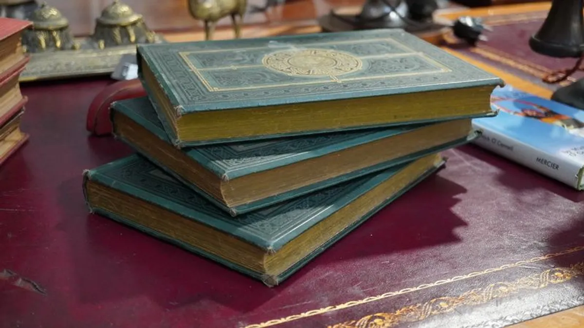 Set of 3 Antique Books: The Cabinet of Irish Literature - Image 1