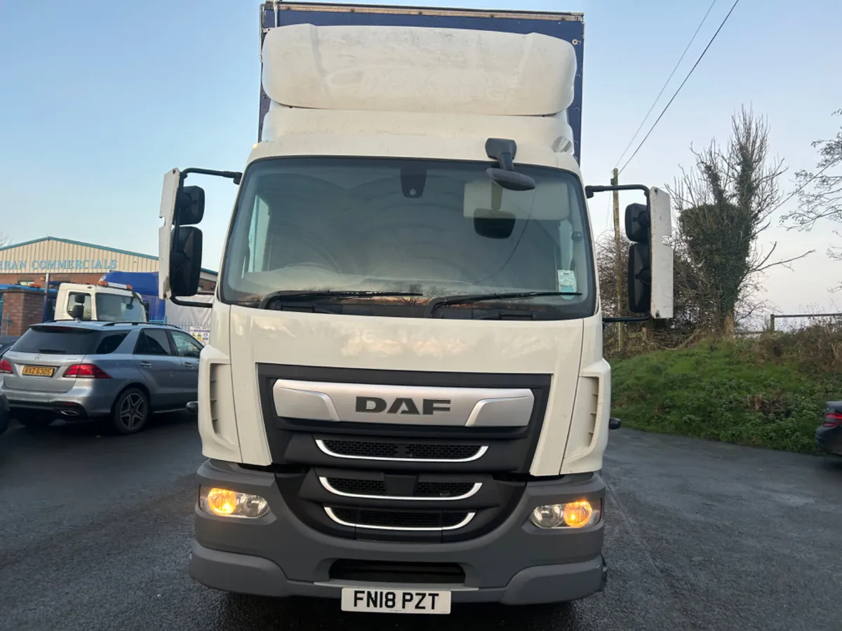 2018 Daf lf 230 18 ton Curtainsider 9ft high - Image 2