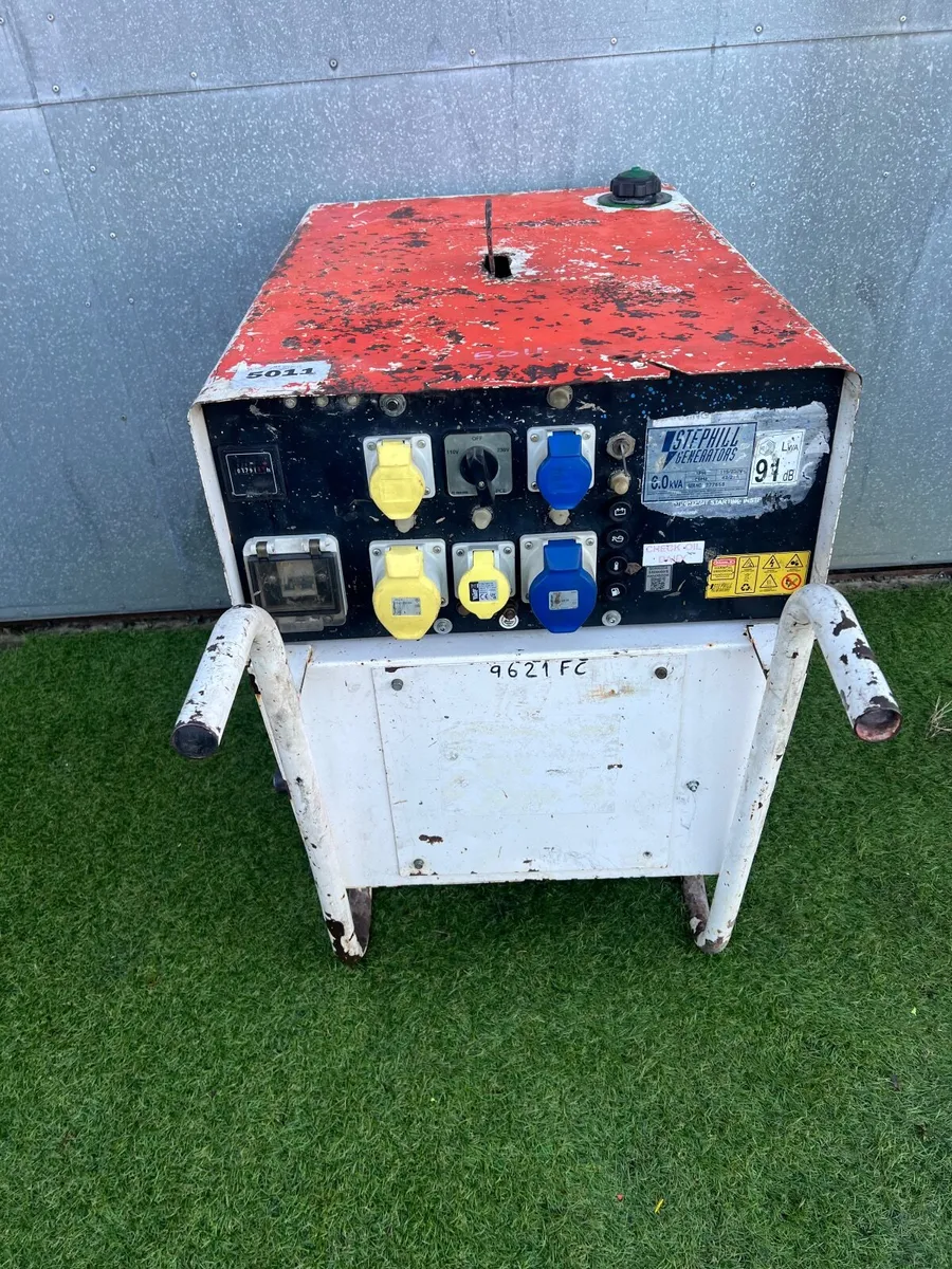 Generator Stephill Yanmar 6kva Diesel Super Silent - Image 1