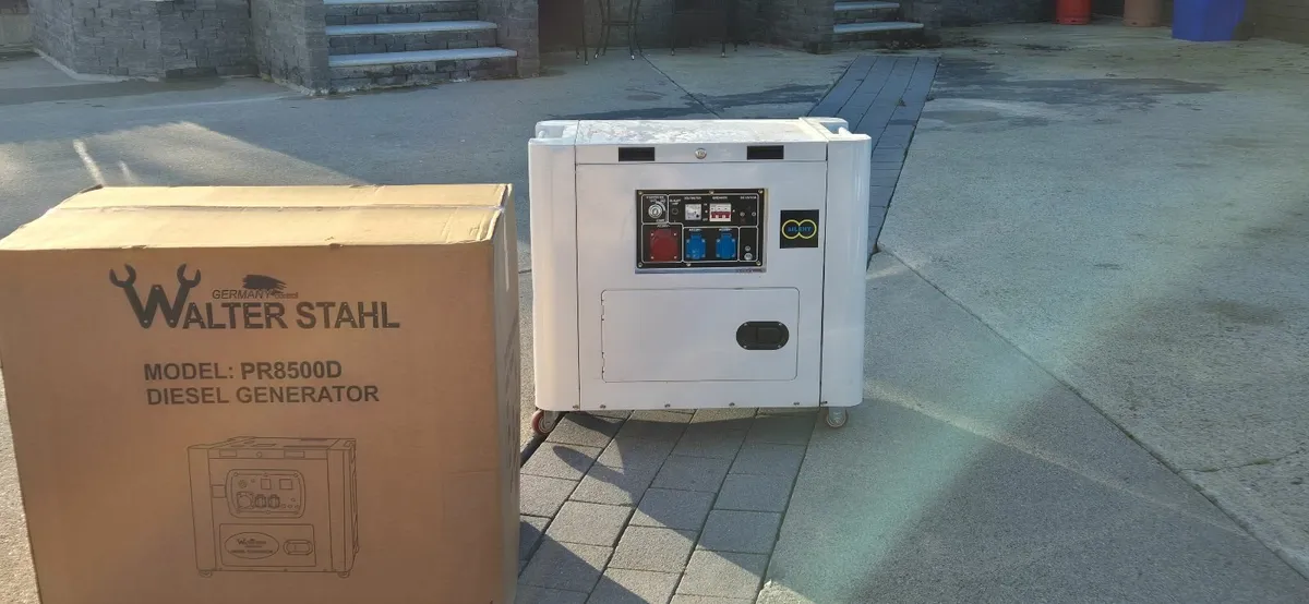 Generator 10kva and tool chest - Image 1