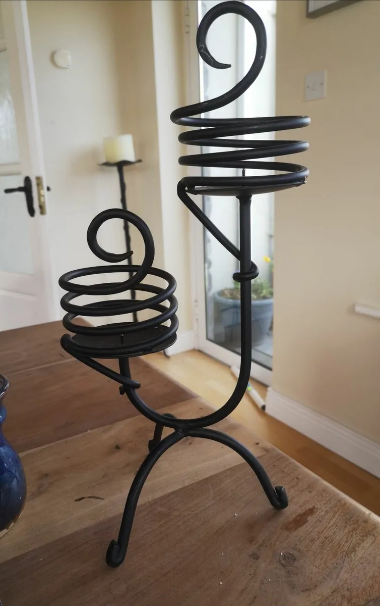 Selection of candle holders - Image 4