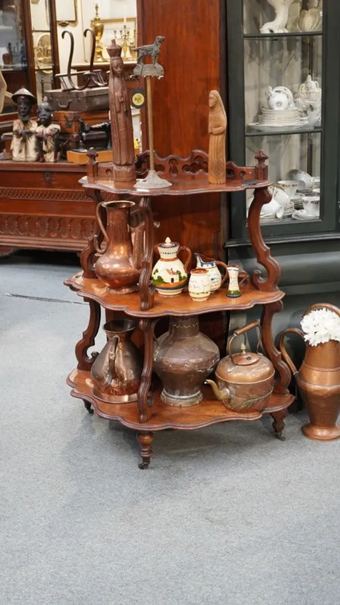 Antique Victorian Whatnot Etagere - Image 1