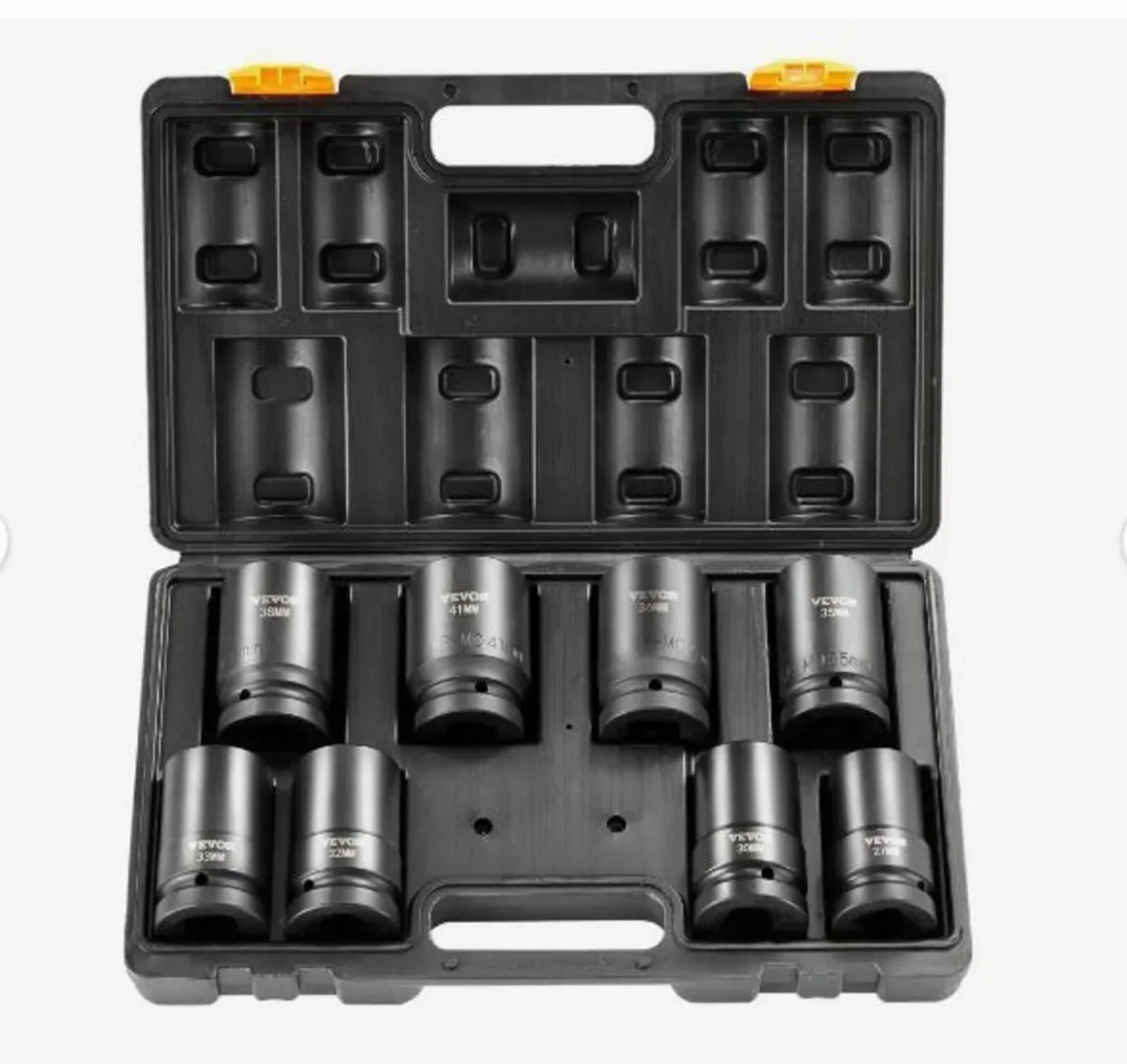 Impact Sockets Set 8pcs 6-Point 2.5 cm - Image 1