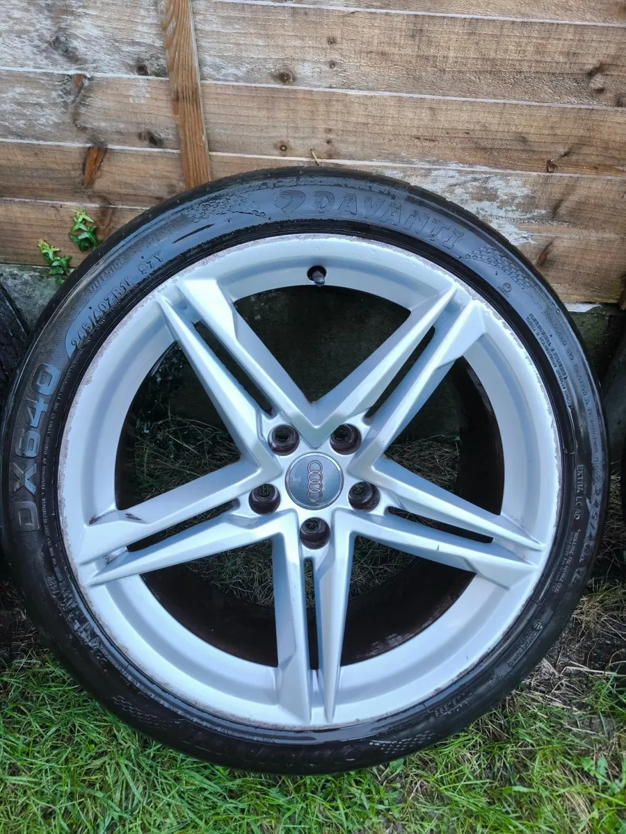 Audi A3 A4 A5 Genuine Wheels&Tyres 245/40/18 5x112 - Image 3