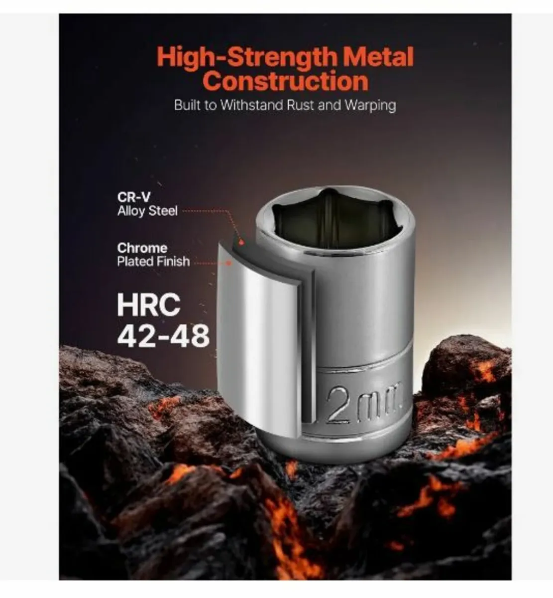 Socket Set, 27 Pieces, 6.4 mm - Image 2