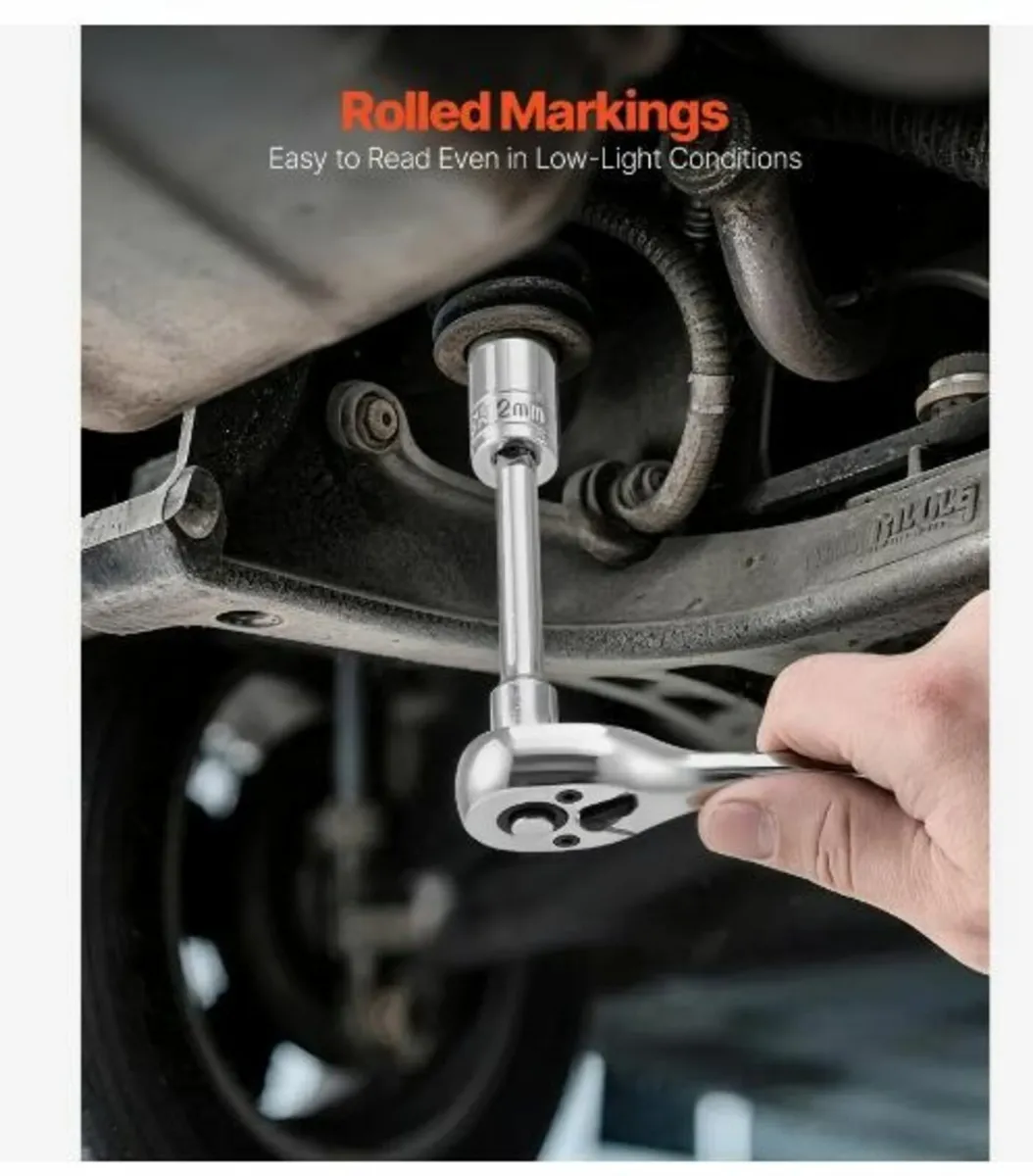 Socket Set, 27 Pieces, 6.4 mm - Image 4