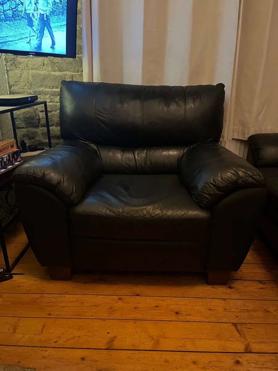 Leather Armchair - Image 1