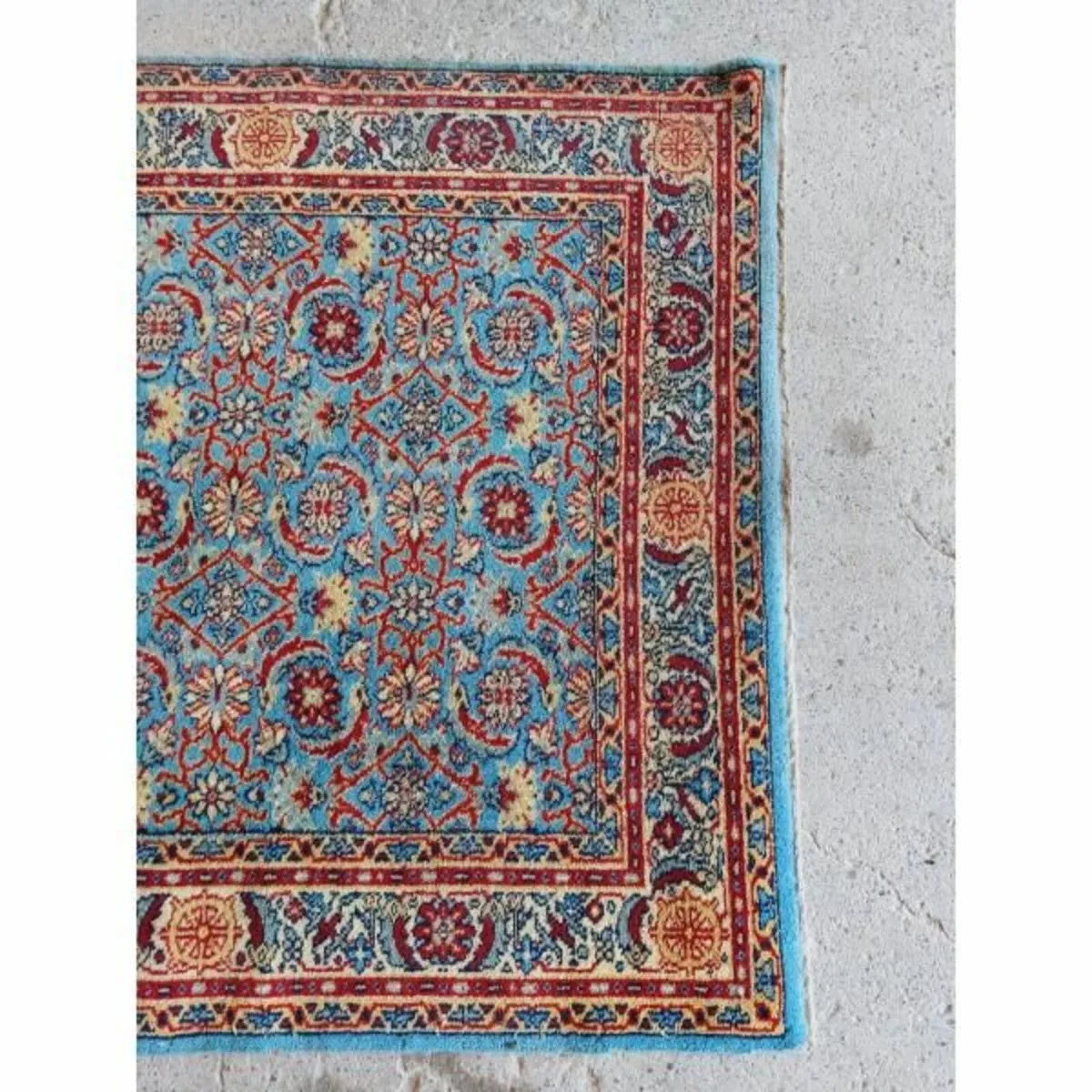 Reclaimed Blue Hotel Rug – 223.5cm x 121.5cm – KAS - Image 2