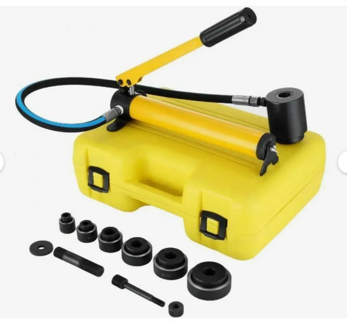 6 Die 10 Ton Hydraulic Knockout Punch - Image 1