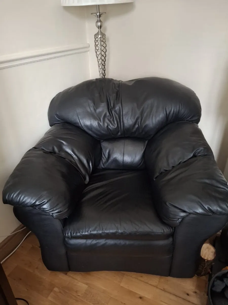 Two One Seater Armchairs - Image 1