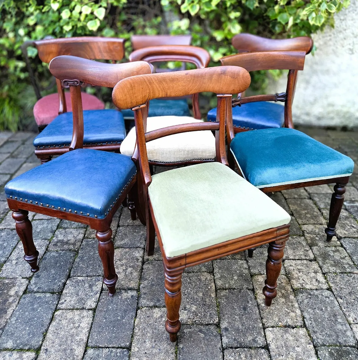 Odd Antique Chairs - Image 1