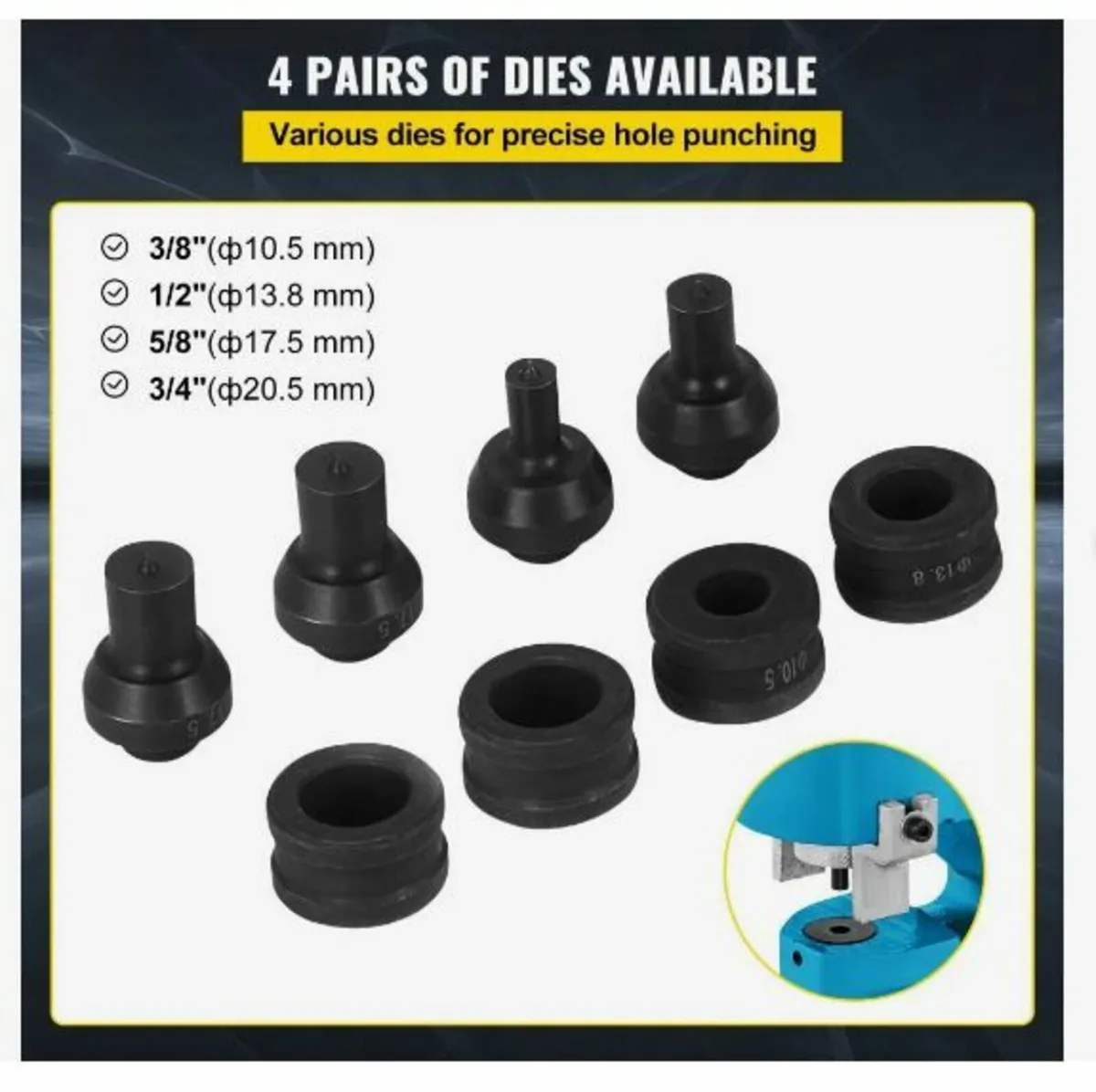 CH-70 Hydraulic Hole Puncher Punching Tool - Image 2