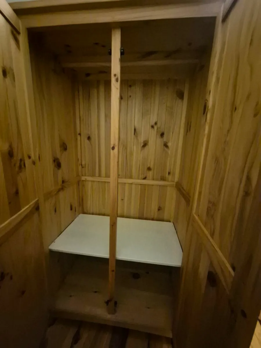 Solid timber wardrobe - Image 2