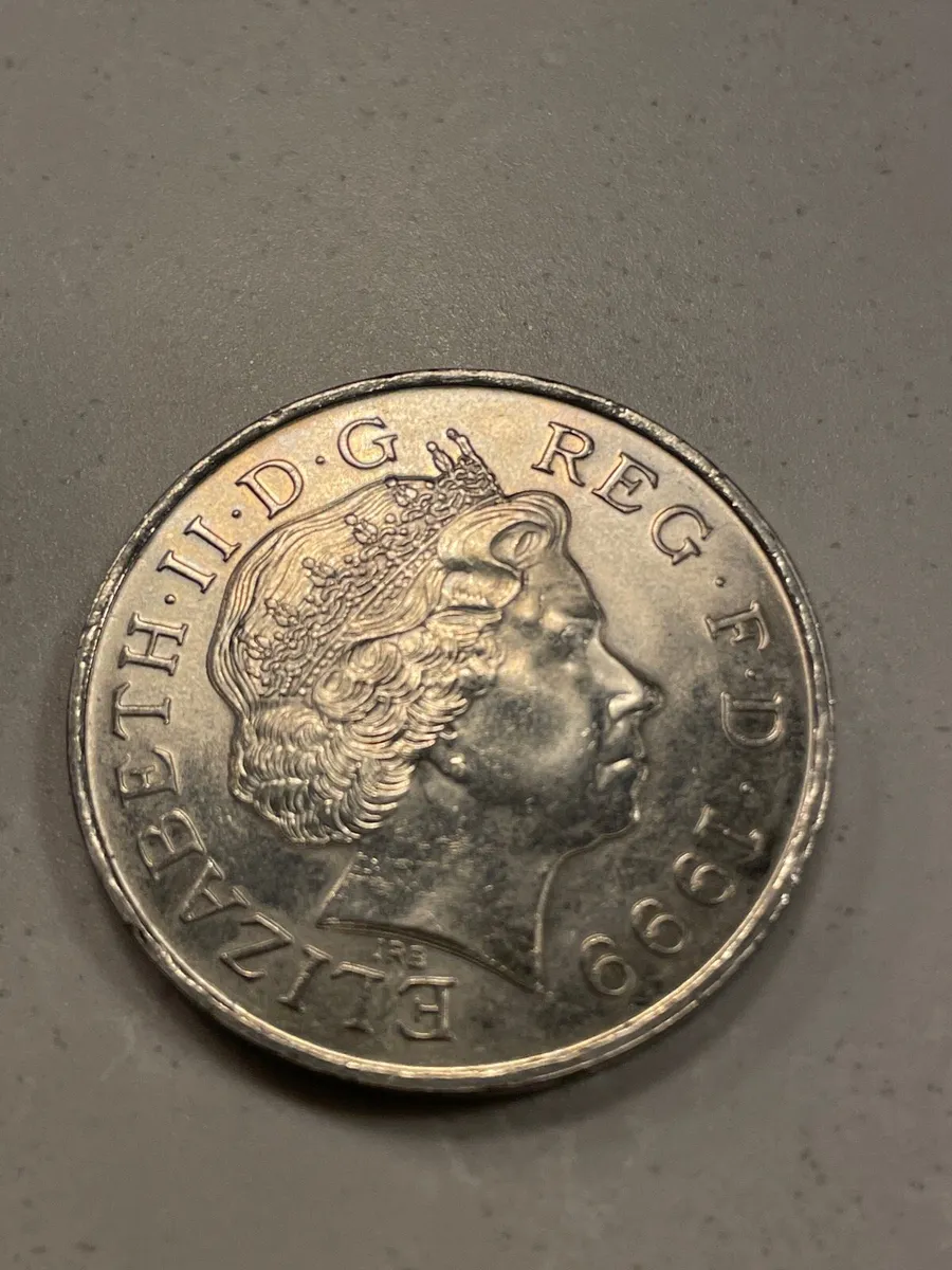£5 Five Pound Coin 1999-2000 Millenium Anno Domini - Image 2
