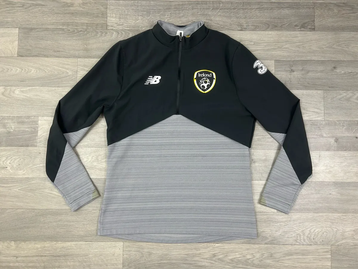 New Balance Ireland Half Zip Top Jumper Mens M - Image 1