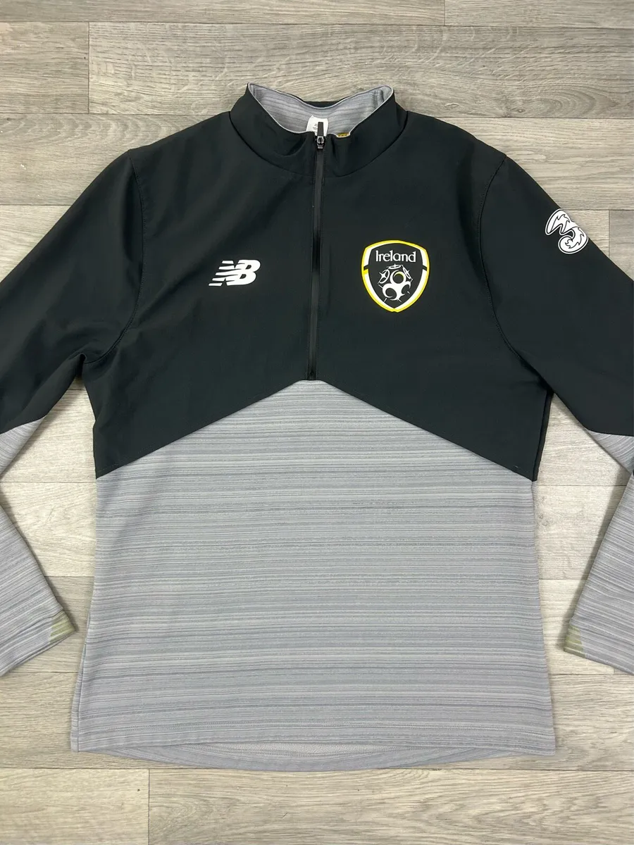 New Balance Ireland Half Zip Top Jumper Mens M - Image 2