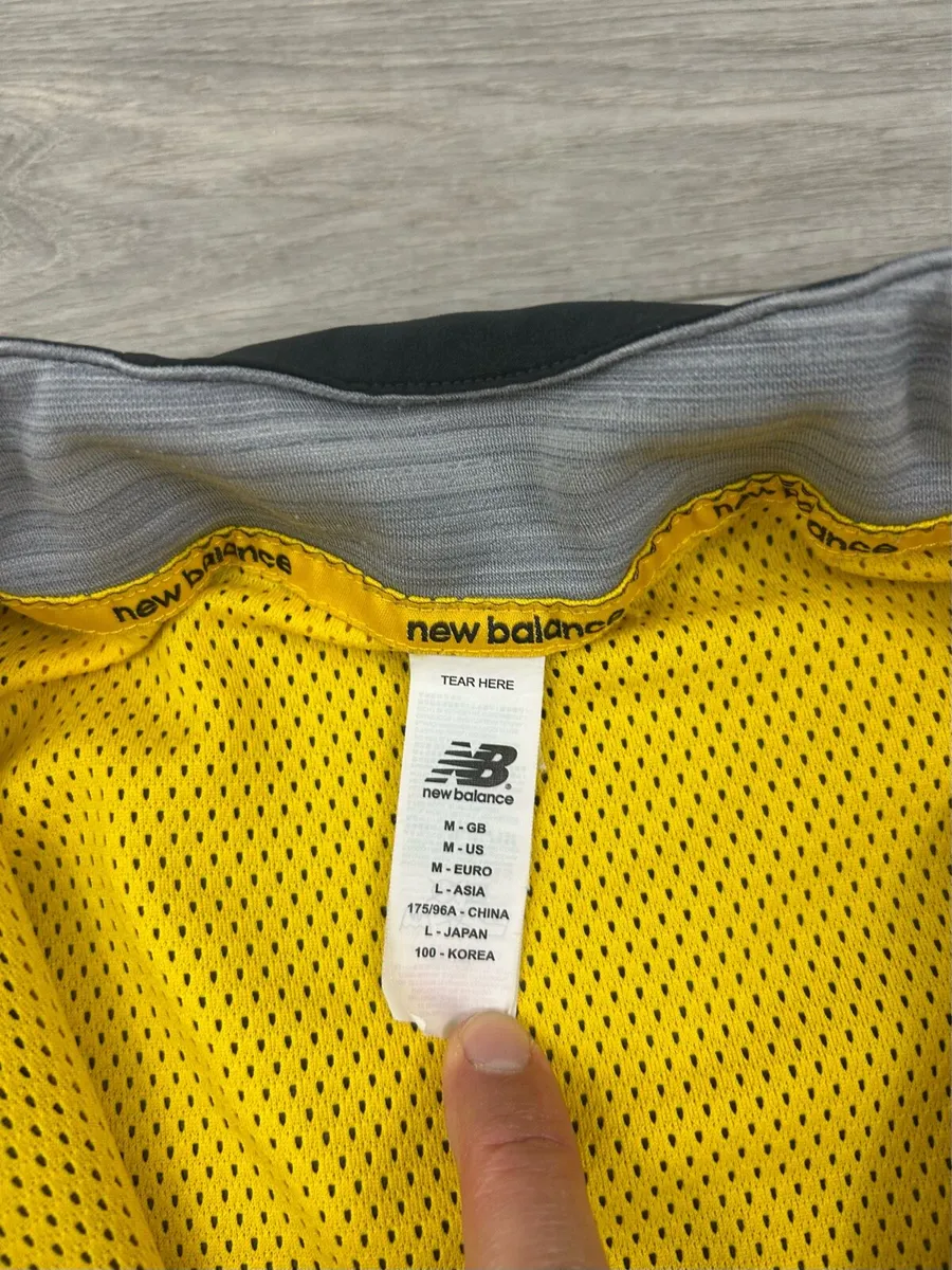 New Balance Ireland Half Zip Top Jumper Mens M - Image 3