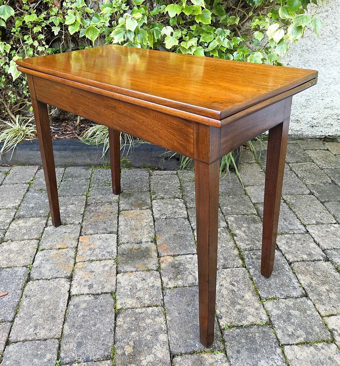 Georgian Fold Over Tea Table- Circa 1800 - Image 2