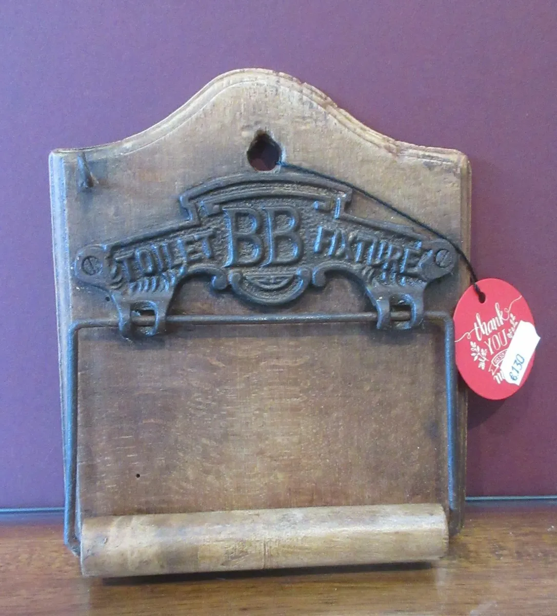 antique vintage SIGN BATHROOM pub cottage B&B cave - Image 4