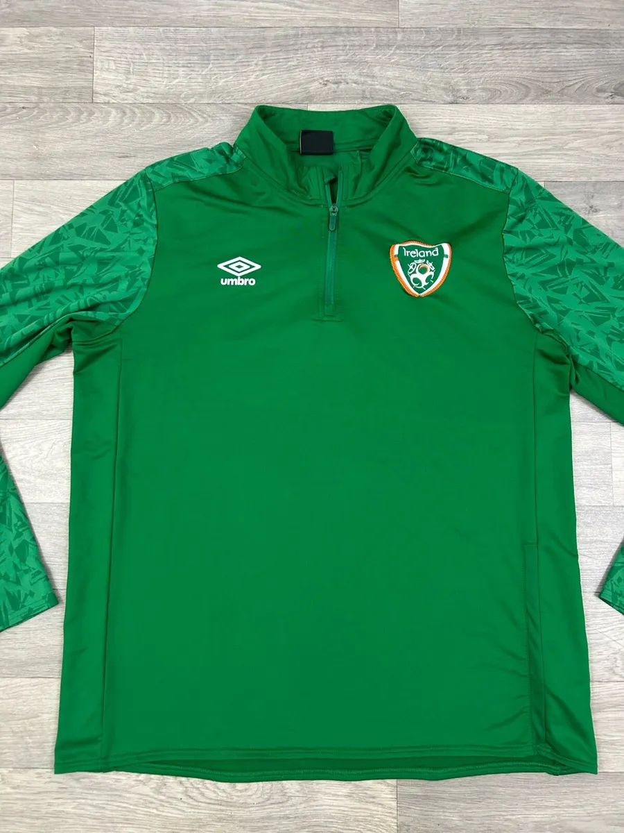 Umbro Ireland Football Half Zip Top Jumper XXL - Image 2