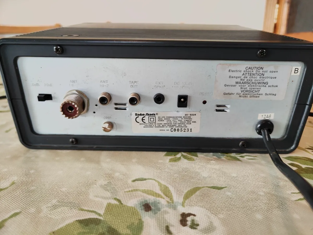 Radio Shack/Realistic - DX-394 (20-9224) - Image 2
