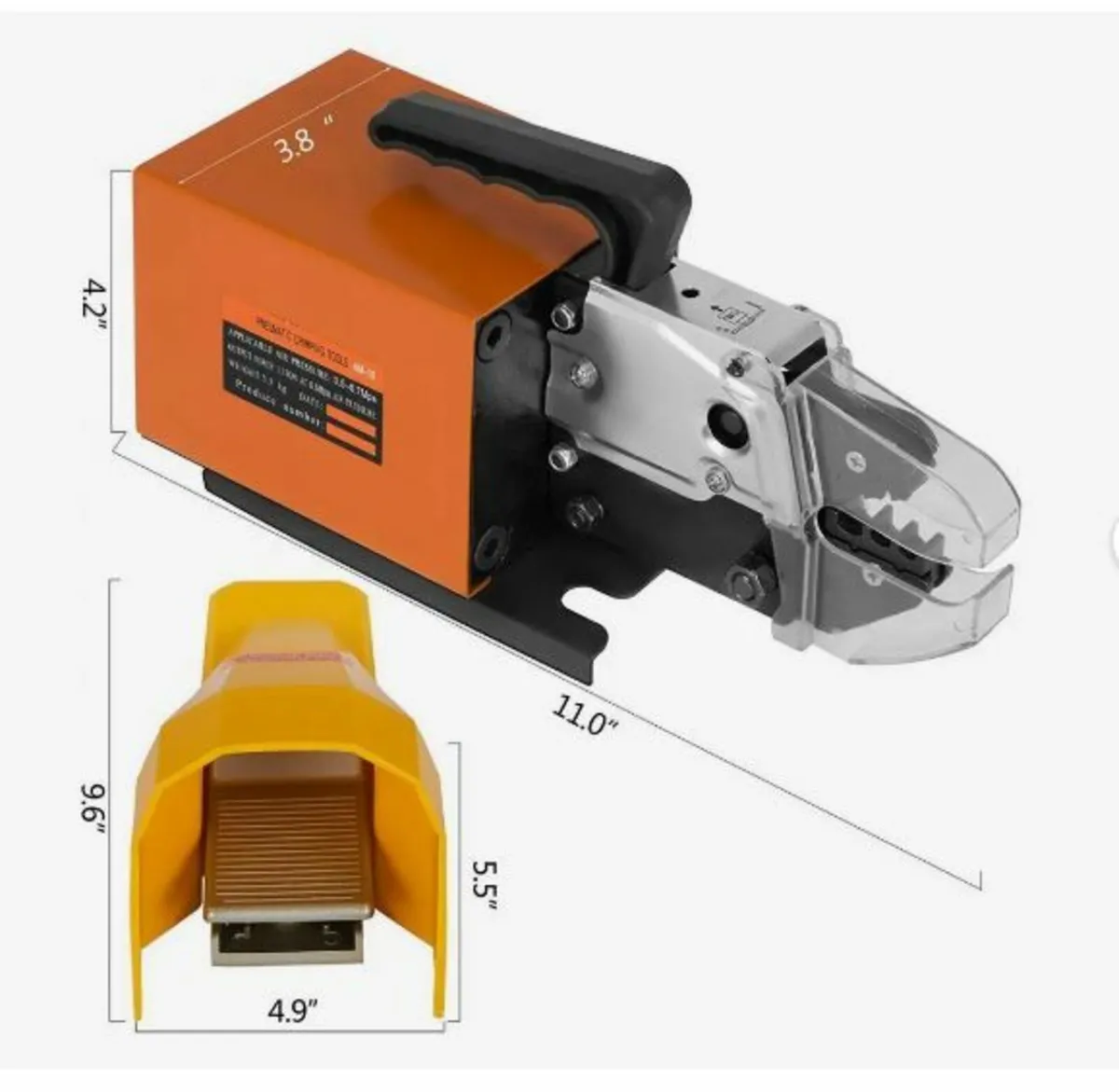 Pneumatic Crimping Tool Am-10, Air Powered - Image 2