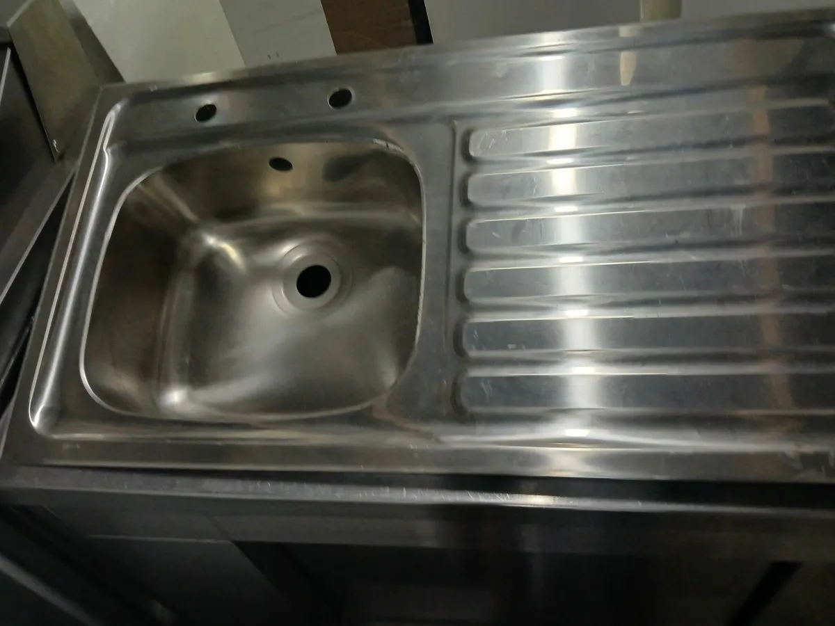 Staneless steel sink unit complete new... - Image 1