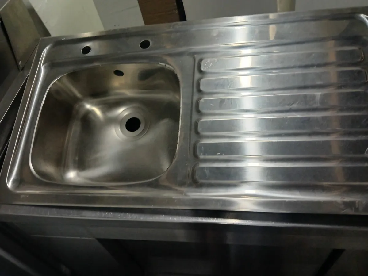 Staneless steel sink unit complete new... - Image 2