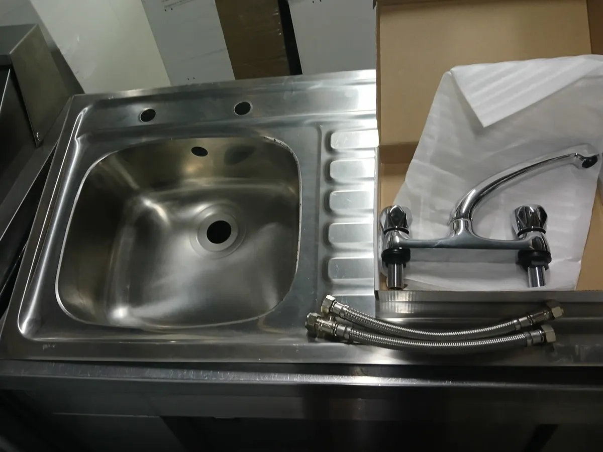 Staneless steel sink unit complete new... - Image 3
