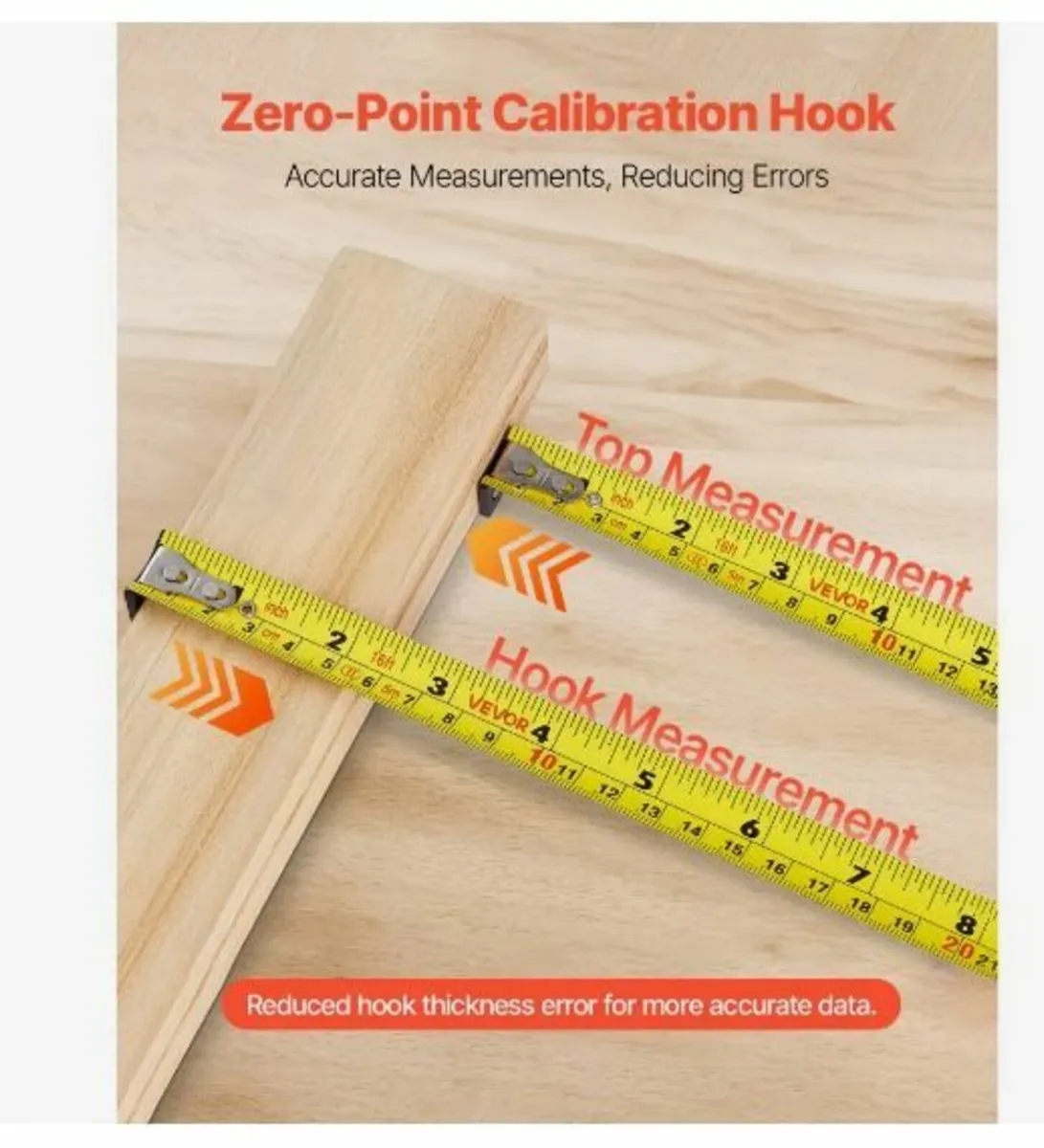 2-in-1 Laser Tape Measure, 41m Rechargeable - Image 2